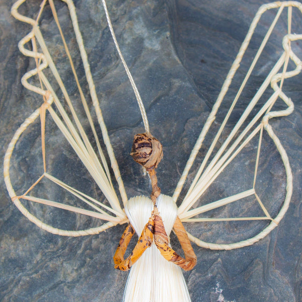 Sisal Angel Ornament