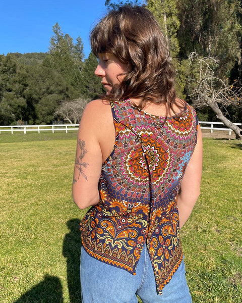 Shiva Mandala Tank Top