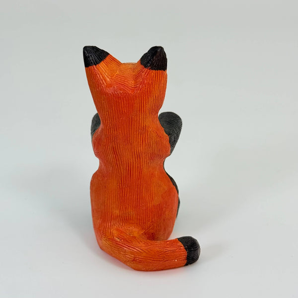 Soapstone Red Panda (bear), Sitting Up, 4" Type A