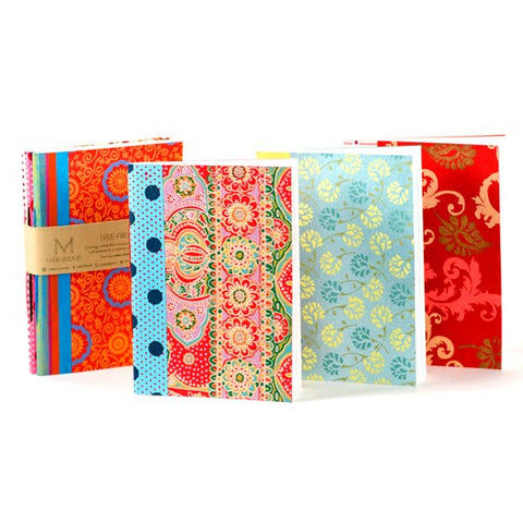 Ida 5x7 Recycled Paper Journal Notebooks - Assorted