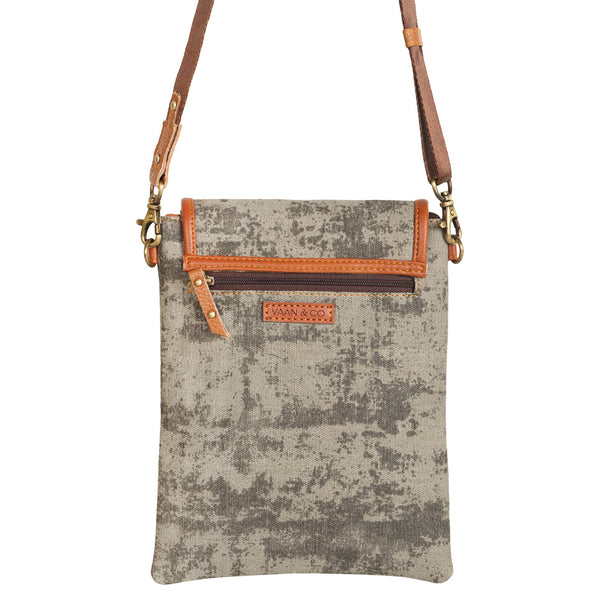 Noho Crossbody Bag w/ Hidden CC Holder - Carbon Grey