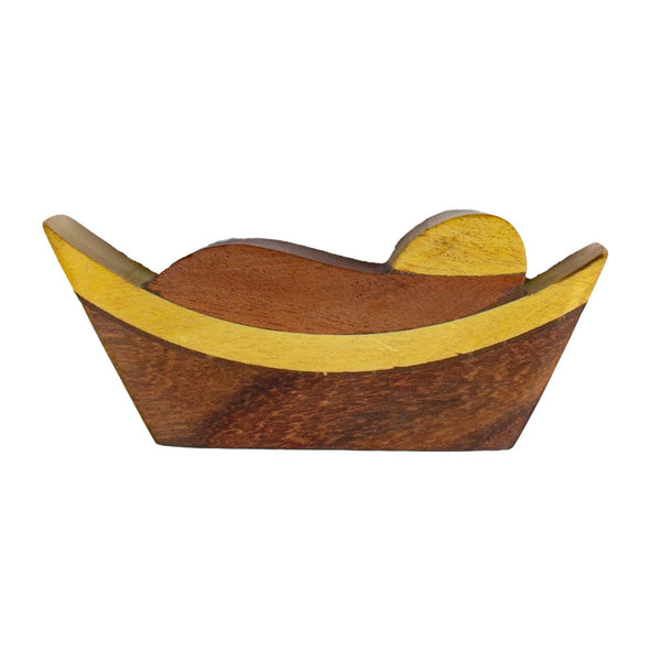 Handcrafted Joint Wood India NatIvity Set (6 pieces)