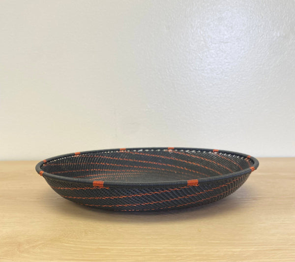 Copper and Black Zulu Wire Baskets