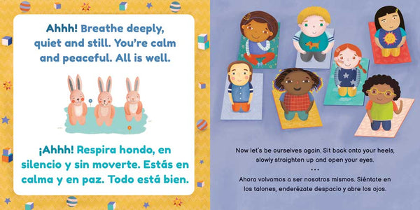 Niños yoga: Calm Bunny / Conejito calmado