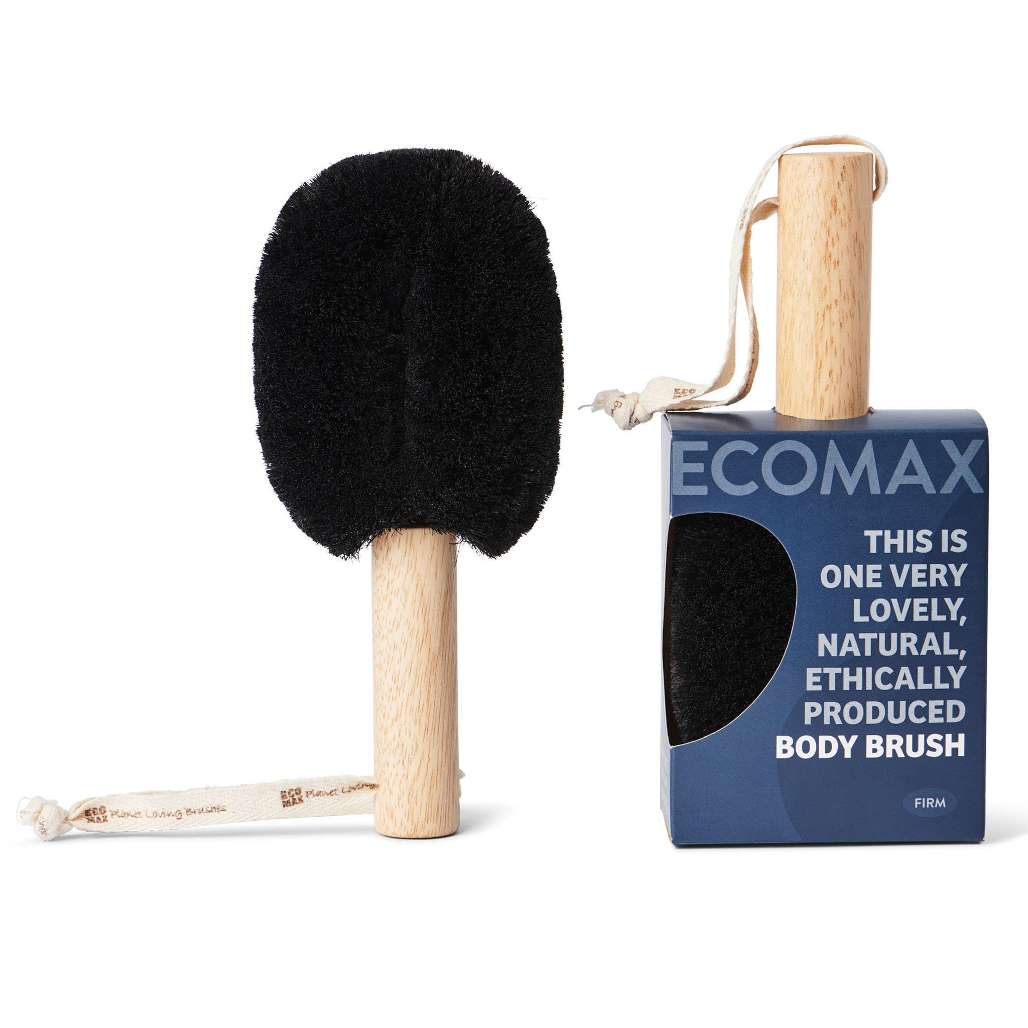 NEW - Spa Body Brush – Firm Sisal (Black)