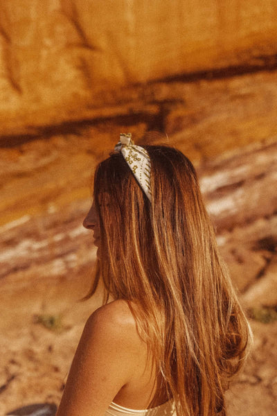 Boho Cotton Handmade Bandana Headscarf