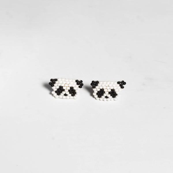 Safari Seed Bead Animal Stud Earrings - Mexico