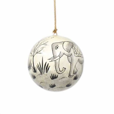 Handpainted Ornament - Elephant