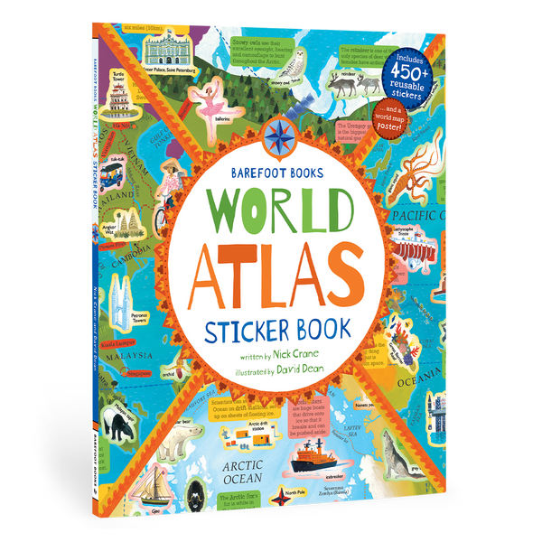 Barefoot Books World Atlas Sticker Book