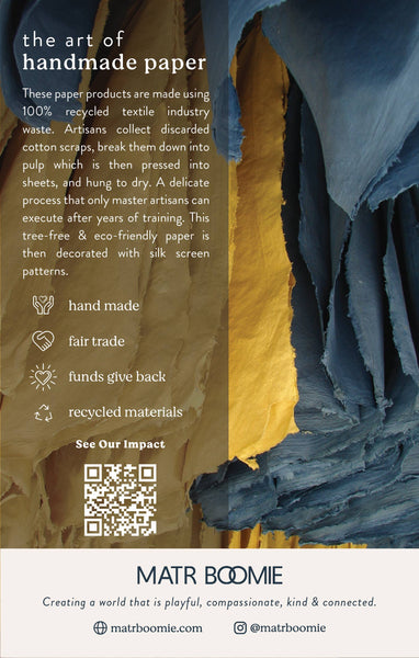 Tree of Life 5x7 Leather Journal-Refillable Recycled Paper