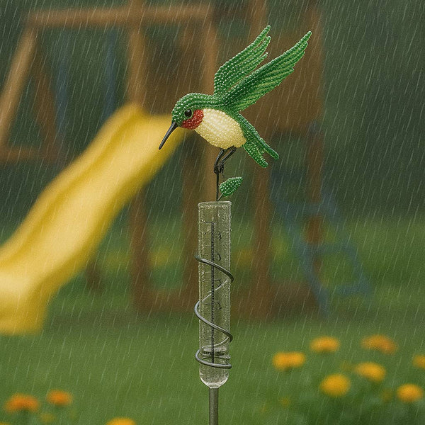 Rain Gauge Hummingbird