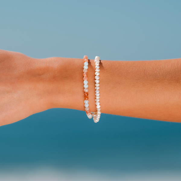 *BEST SELLER* Self Love Pearl 4mm Healing Bracelet