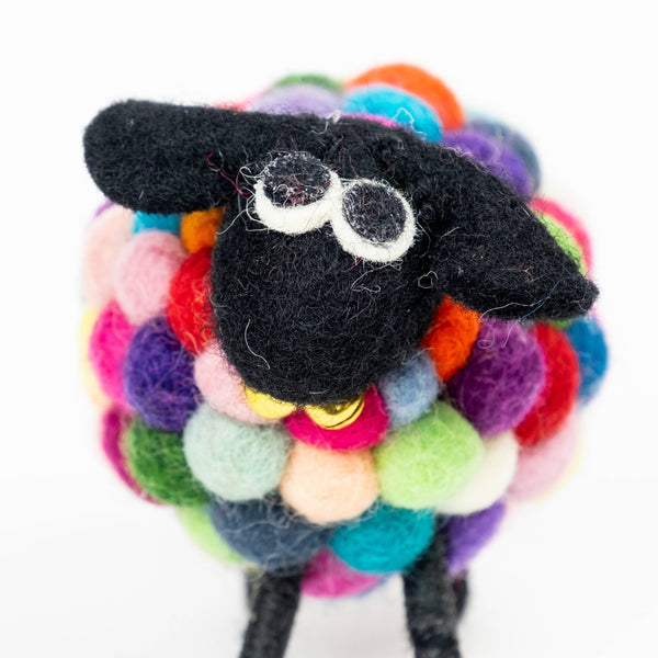 Sheep - sensory play - Ball - Rainbow