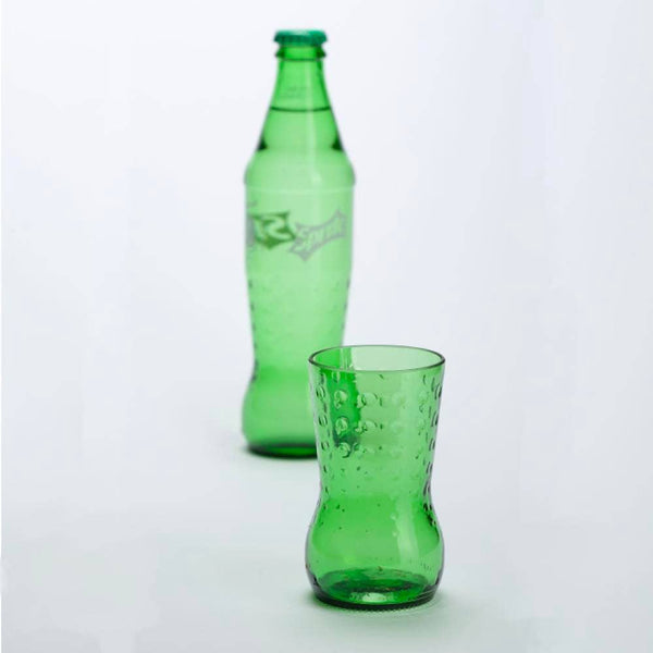 Sprite Bottle Upcycled Glasses (5 Ounces)