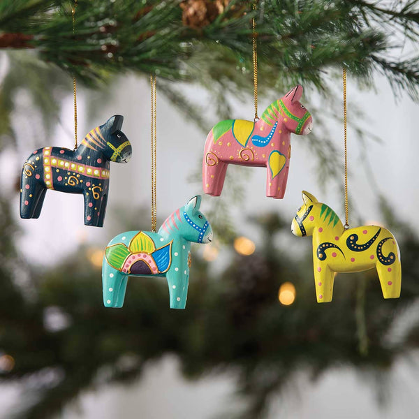 Party Horse Christmas Ornament