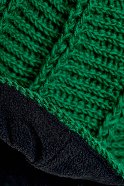 Brecken Kelly Green Knit Mittens