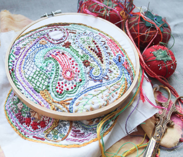 Paisley Printed Sampler