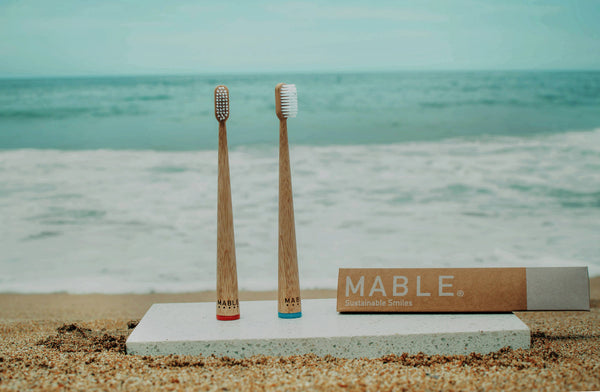 Bamboo Toothbrush by MABLE - Two Pack - Original