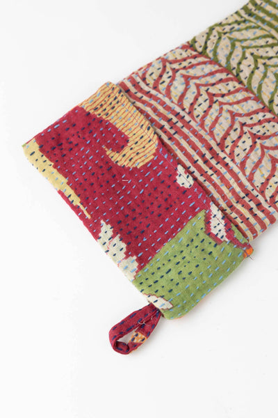 Kantha Stitched Stocking