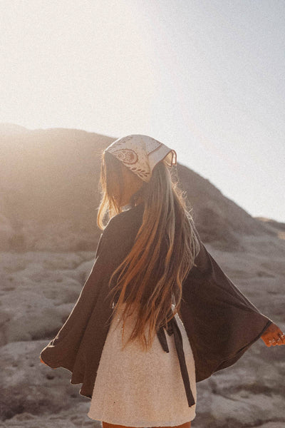 Boho Cotton Handmade Bandana Headscarf