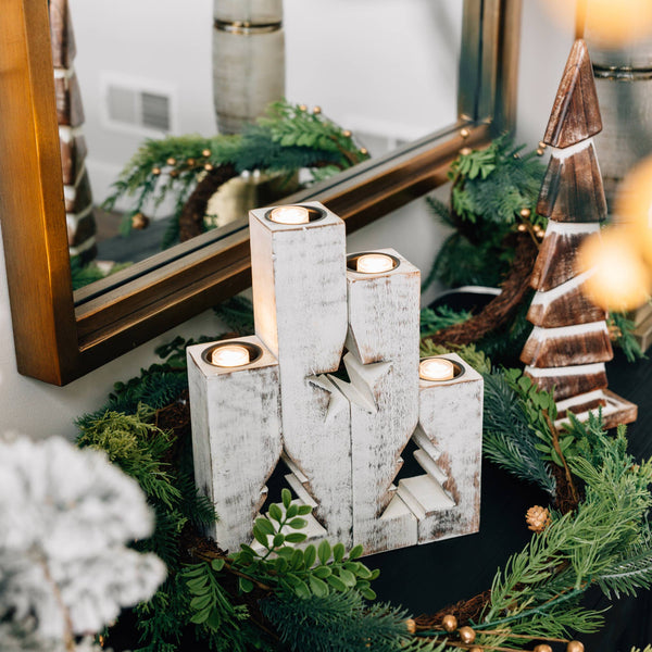 Star Tree Candleholders