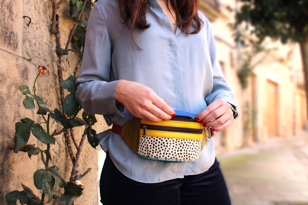Moon Print · Belt bag