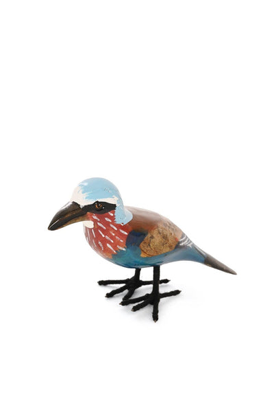 Petite Jacaranda Wood Roller Sculpture