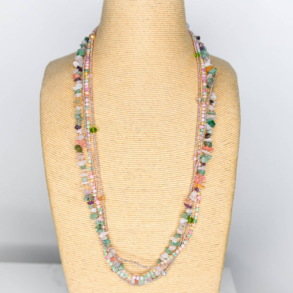 Long Rock Candy Necklace
