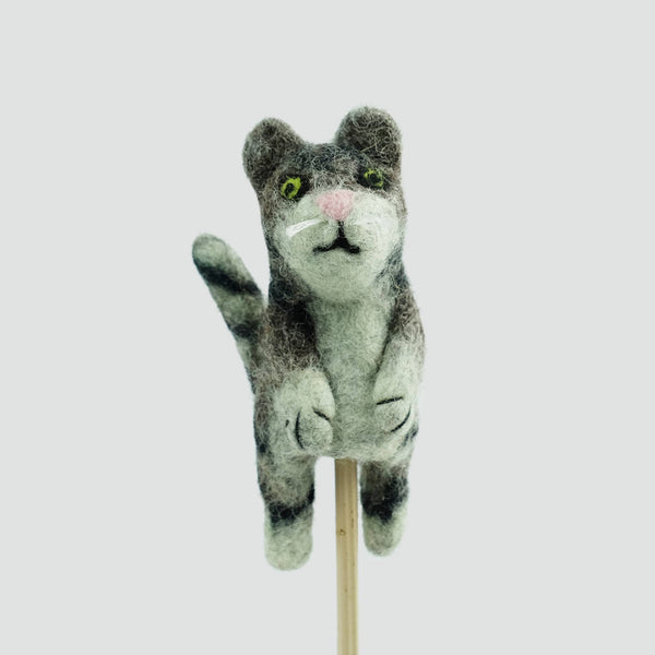 Felt Cat  Finger Puppets