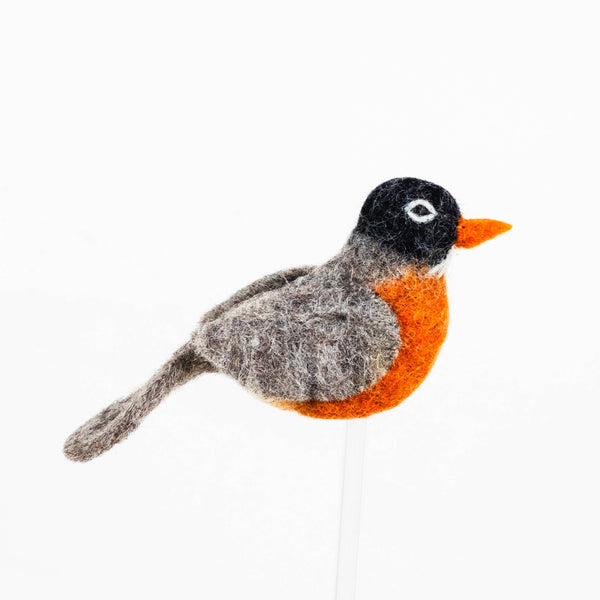 Bird Felt Finger Puppets