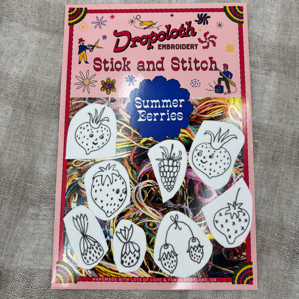Summer Berries Stick and Stitch Set