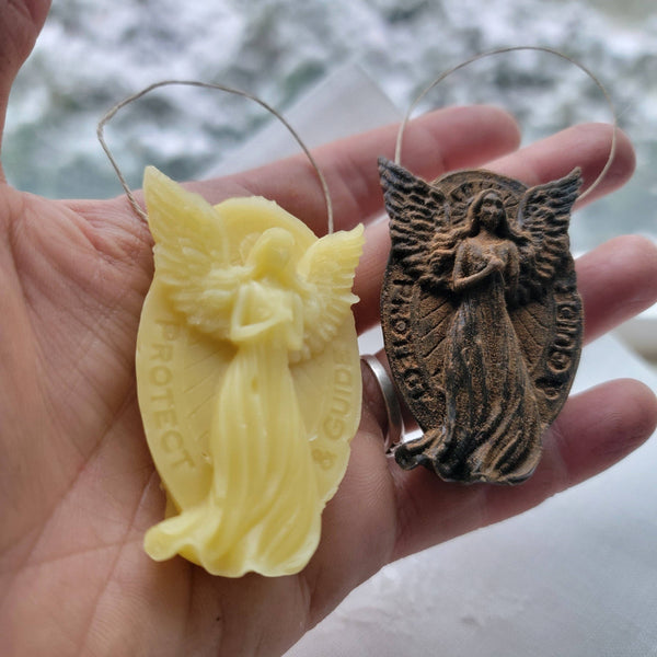 Protect and Guide Angel | Beeswax Ornament