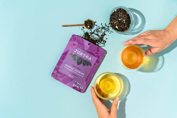 Purple Jasmine Stand-up Pouch -Organic Fair-Trade Purple Tea