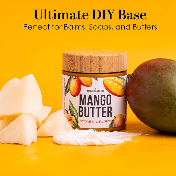 Mango Butter for Skincare, Soap & Body Butter Jar (Small)