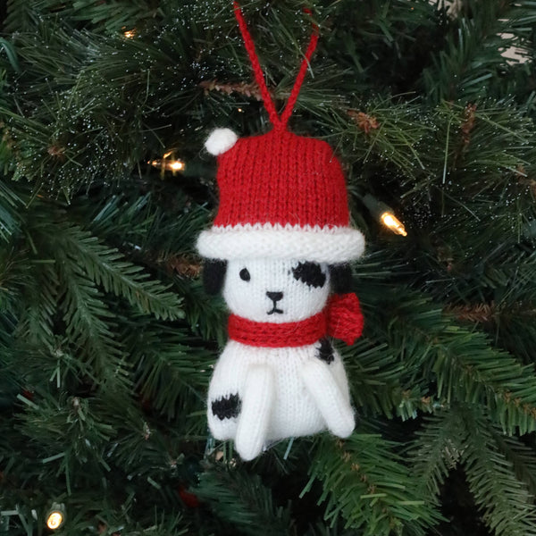 Holiday Puppy Ornaments
