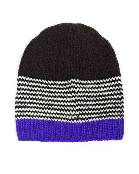 Striped Beanie Hat