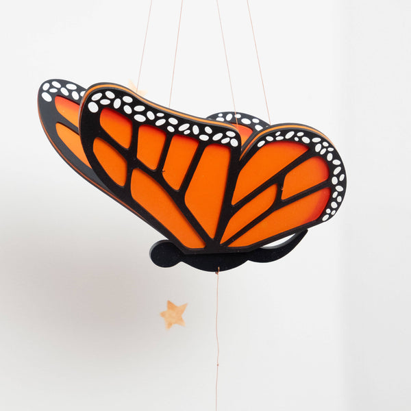 Monarch Butterfly Flying Mobile