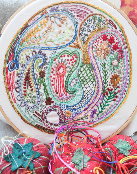 Paisley Printed Sampler