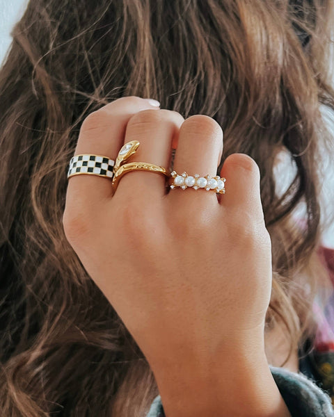 Rellery Checkerboard Ring