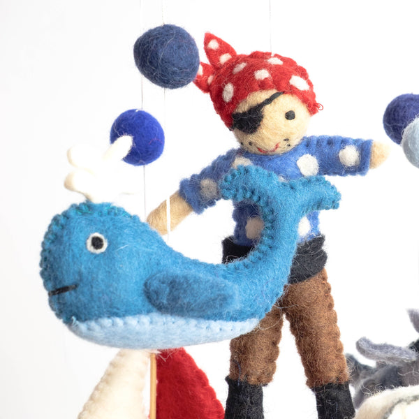 Baby Mobile - Pirate - Nursery Decor