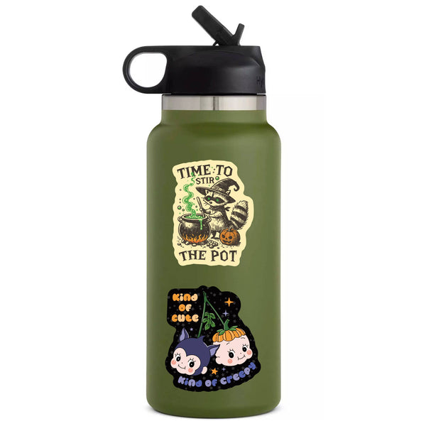 Halloween Stir the Pot Humor High Quality Vinyl Sticker