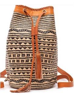 Borneo Collection Large Rattan Sling Bag