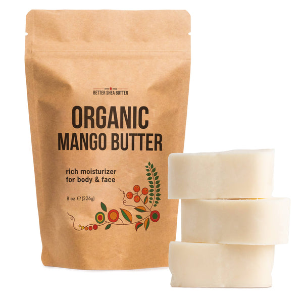 Organic Mango Butter for Skincare & Body Butter (Small)