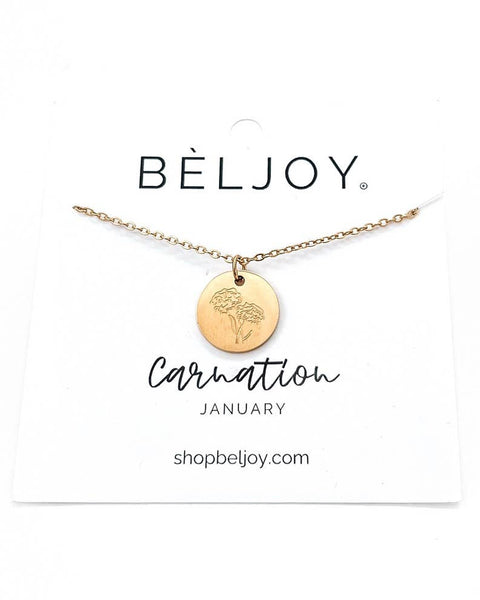 Birth Flower Necklace