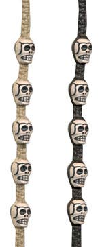 Macrame 5 Skull Bracelet, Peru