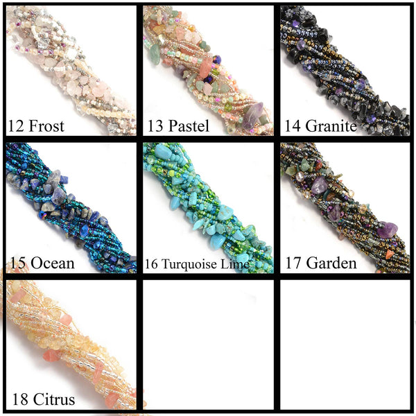 Small Rock Candy Magnetic Bracelet: 12 frost