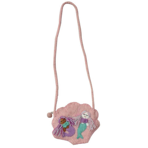 Mermaid Felt Shoulder Bag