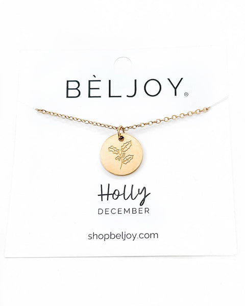 Birth Flower Necklace