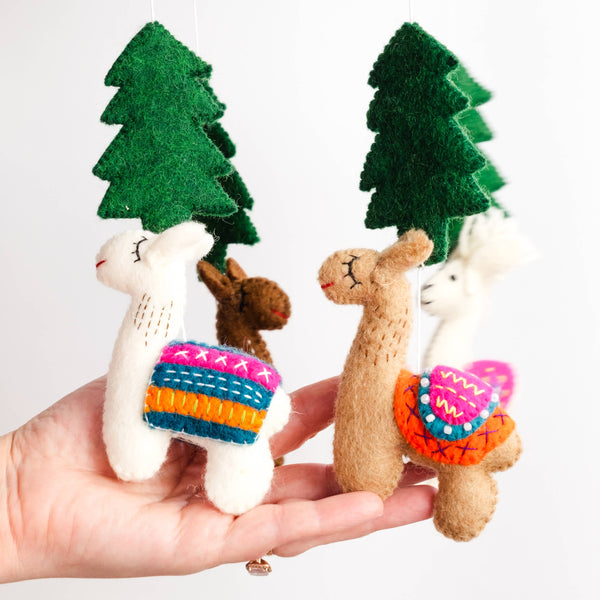 Baby Mobile - Llama - Nursery Decor