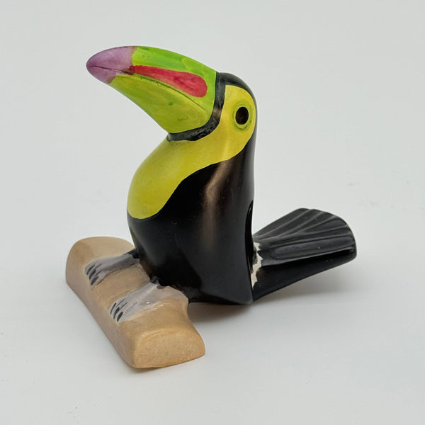 Soapstone Toucan Bird, Assorted Designs, 4" 
